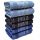 Sets Handtücher RoomTime 01-200 Strandtuch 70x140 cm blau