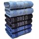 Sets Handtücher RoomTime 01-200 Strandtuch 70x140 cm blau