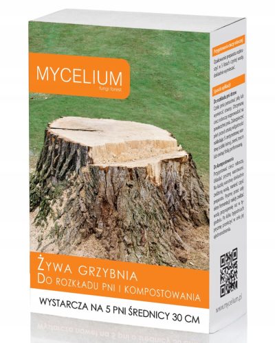  Lebendes Myzel zur Zersetzung von Baumstämmen und Wurzeln