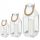 Sevico Laterne, Metall, Glas, 55 cm