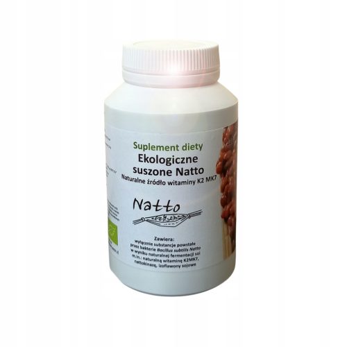 Ökologisches NATTO aus Europa - Tabletten und Kapseln mit Vitamin D3 und mehr