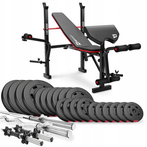  Hop-Sport Bodybuilding-Set 87,5 kg