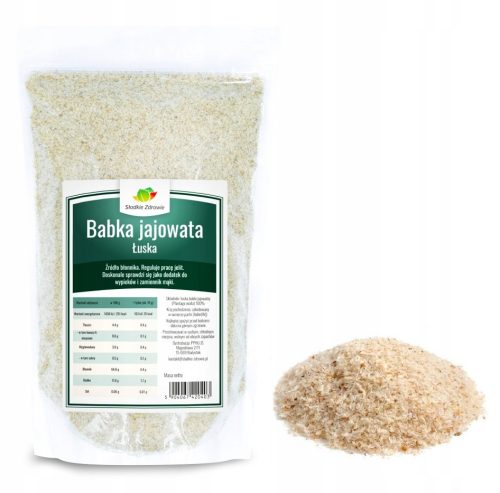 Plantago Ovata Schalen 1kg - Natürlicher Ballaststoff für Verdauung und Gesundheit