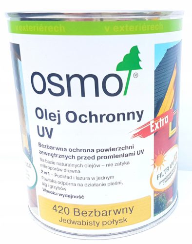 Osmo 420 UV EXTRA Holzschutzöl 0,75L