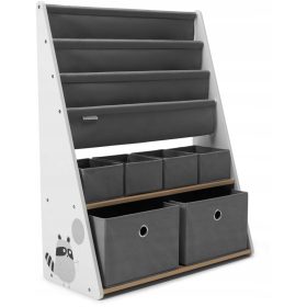  Kinderkraft Regal 80 x 36 x 100 cm weiß