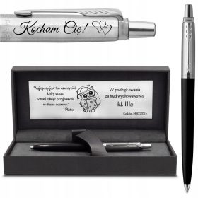  Blauer Automatik-Kugelschreiber von Parker