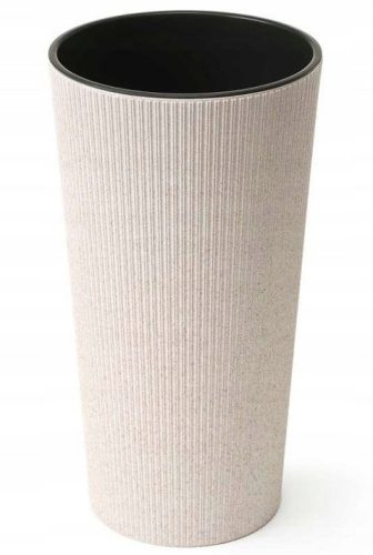  Blumentopf Lamela 25 cm x 25 x 46,5 cm Durchmesser 25 cm Kunststoff weiß