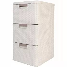  Curver Badezimmerregal creme 38 x 33 x 59,5 cm