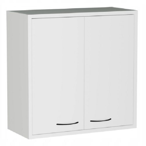  Badezimmerschrank über der Waschmaschine, mattweiß, 60 cm