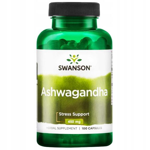 Ashwagandha Kapseln - Natürliches Nahrungsergänzungsmittel, 100 Kapseln