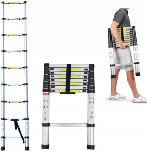 DayPlus Leiter 2,6 m Aluminium 9 bis 150 kg