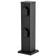  Quadratischer Lichtmast Ledar (keine) 39 cm schwarz