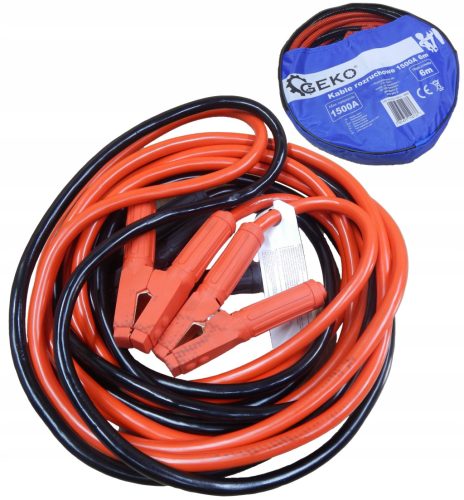  Kabel Starthilfekabel 1500A 2x 6m