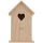  Vogelnistkasten aus Holz 20x12x11 cm