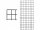SCHWARZES DISPLAY-GITTER GITTER 200/100