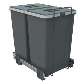  Elletipi Abfallbehälter 24 l, 2 Fächer