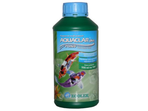  ZOOLEK AQUACLAR 500 ml klärt Wasser und bekämpft Algen