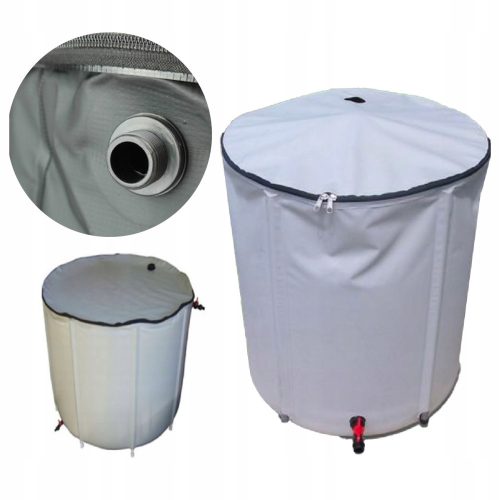  Regenwassertank 500 l 100 x 60 cm braun