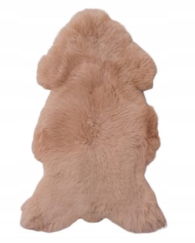 Leder für den Boden und Lederteppiche für das Wohnzimmer Natürliches Schafsleder 110 cm braun