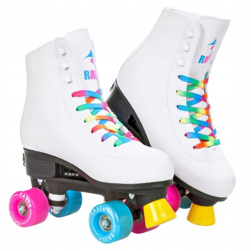  Raven Iris Rollschuhe Weiß, Größen 39-42