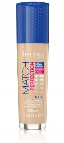  Rimmel Match Perfection 100 Ivory Foundation