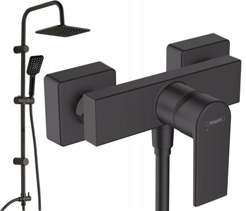 Hansgrohe Vernis Blend schwarzer Duschhahn