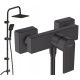 Hansgrohe Vernis Blend schwarzer Duschhahn