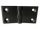 STANLEY Scharnier 60x120 mit Löchern, schwarz
