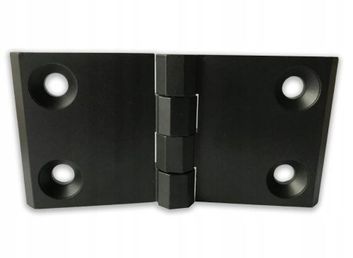 STANLEY Scharnier 60x120 mit Löchern, schwarz