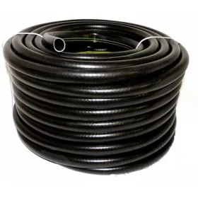  VERSTÄRKTER GARTENSCHLAUCH SCHWARZ 1/2' - 50M LUX