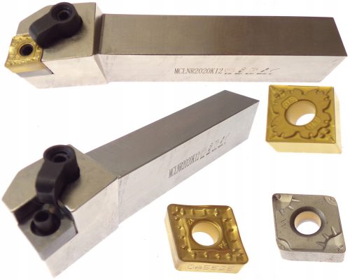 MCLNR 2020 K12 Drehfräser + 3 CNMG 1204 PLATTEN 20x20 1 Stk.
