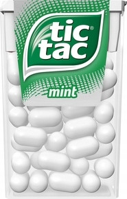 Tic Tac Mint - Erfrischende Pfefferminz-Pastillen