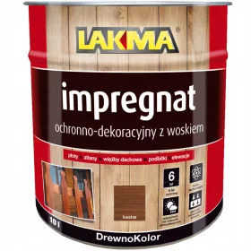 LAKMA HOLZ-IMPRÄGNIERMITTEL KASTANIE 10L