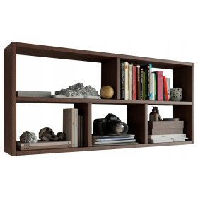    Regal aus laminierter Platte Matkam 113,6 x 25 cm, Grautöne