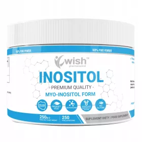   INOSITOL 250g 100% Reines Pulver von WISH Pharmaceutical - Ideal für Veganer
