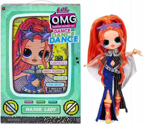  LOL Surprise OMG LOL Surprise OMG Tanzpuppe Major Lady OMG