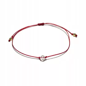  Armband mit Kristall-ArmbandM rot