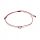  Armband mit Kristall-ArmbandM rot