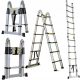 DayPlus Leiter 3,8 m Aluminium 12 bis 150 kg