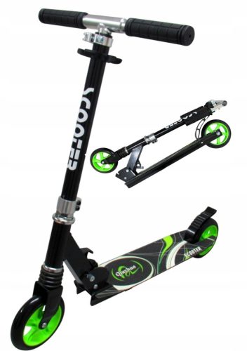  R-Sport zweirädriger faltbarer Roller, grün