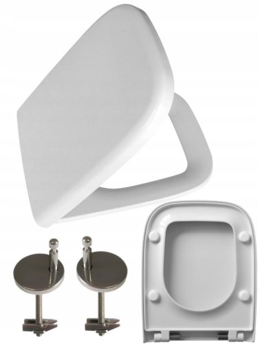 Estiva PRO Toilettensitz, weißer Duroplast
