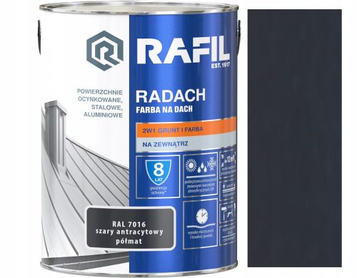 Rafil-Farbtöne in Grautönen, 5 l