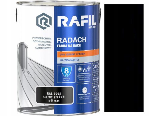 Rafil schwarze Farbe 5 l
