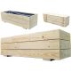  VERSANO Blumentopf 100 cm x 30 x 30 cm Naturholz