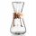 Tee- und Kaffeekanne und Kaffeemaschinen Chemex Classic Kaffeemaschinenkanne, 450 ml, 3 Tassen