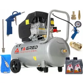 Markiert mit TA301N+TA104 Ölkompressor 50 l 9 bar