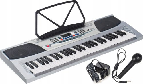  Tastatur zum Erlernen von 54 Tasten Mtunes MT-07 Silber