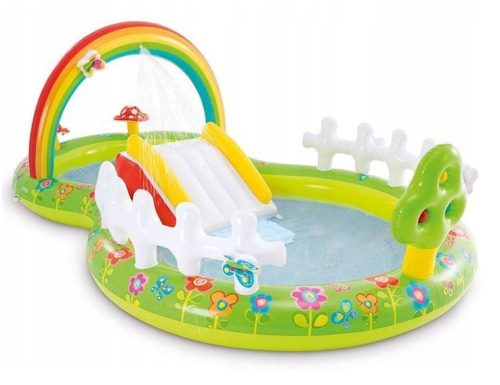  Intex runder aufblasbarer Pool 290 x 180 cm