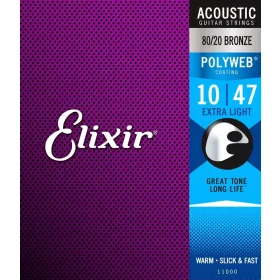  Elixir 11000 Akustikgitarrensaiten 10-47