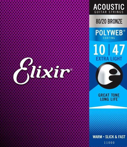  Elixir 11000 Akustikgitarrensaiten 10-47